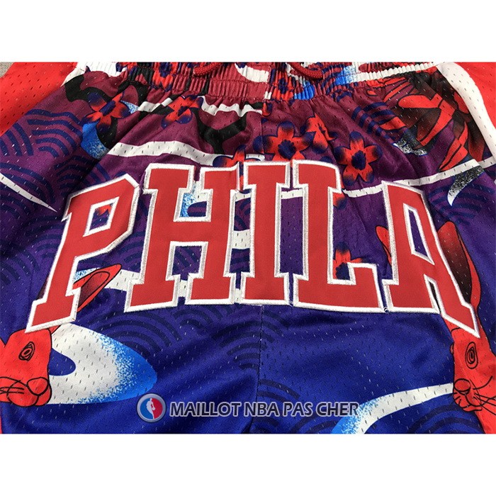 Short Philadelphia 76ers Lunar New Year Mitchell & Ness Just Don Rouge